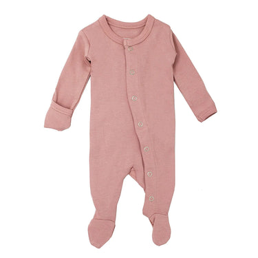 L'ovedbaby Snap Footie, Mauve